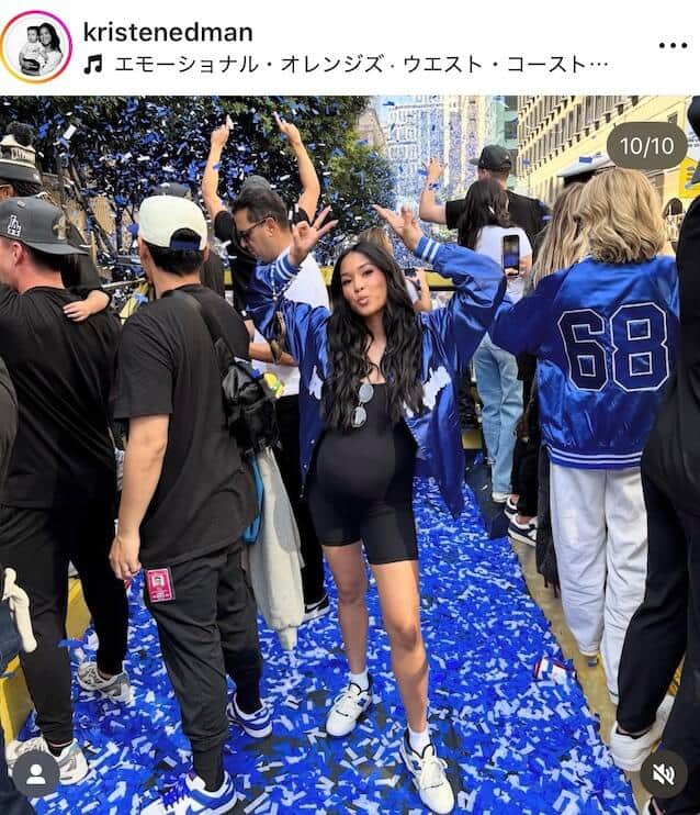 クリスティン・エドマンさんのインスタグラム（＠kristenedman）より