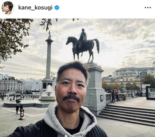 ケイン・コスギさんのインスタグラム（＠kane_kosugi）より
