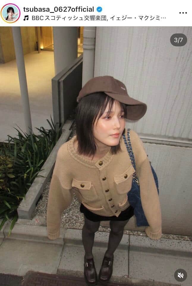 本田翼さんのインスタグラム（＠tsubasa_0627official）より