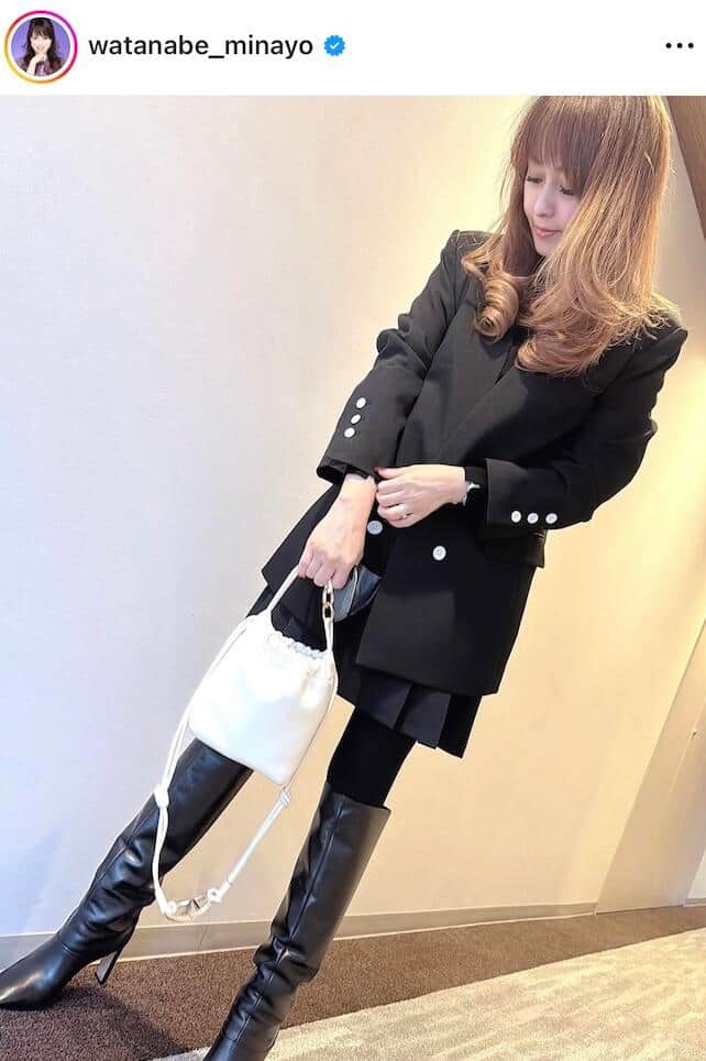渡辺美奈代さんのインスタグラム（＠watanabe_minayo）より