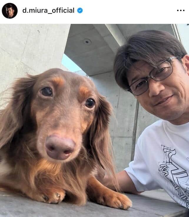三浦大輔さんのインスタグラム（＠d.miura_official）より