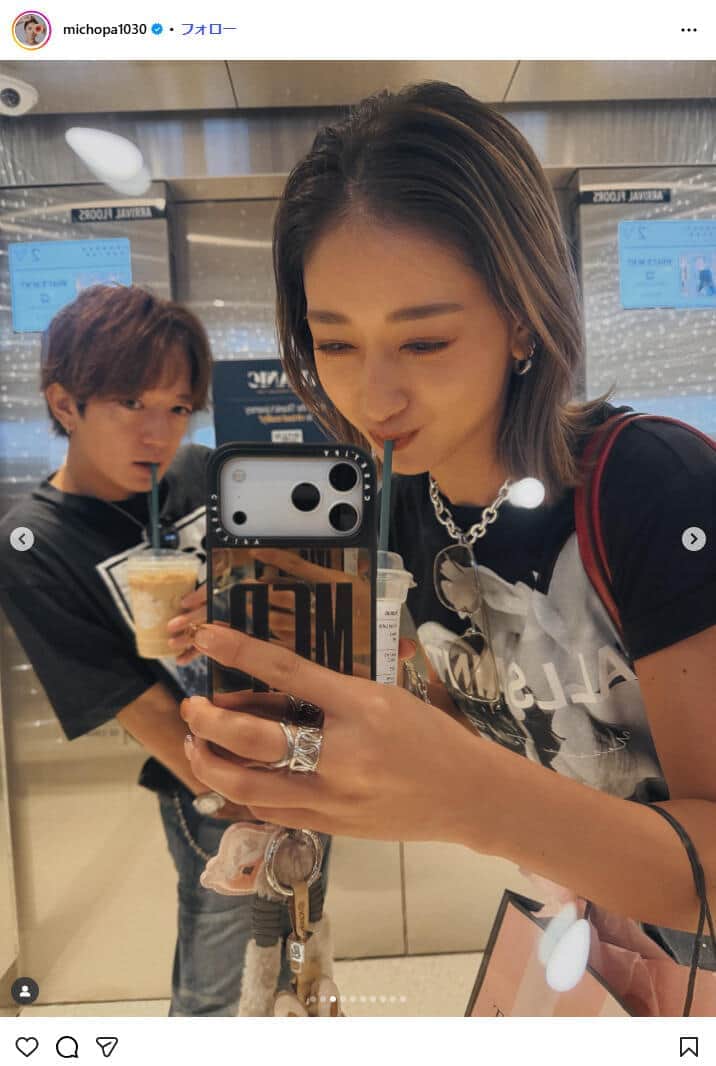 池田美優さんのインスタグラム（＠michopa1030）より