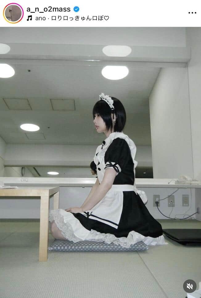 あのちゃんのインスタグラム（＠a_n_o2mass）より