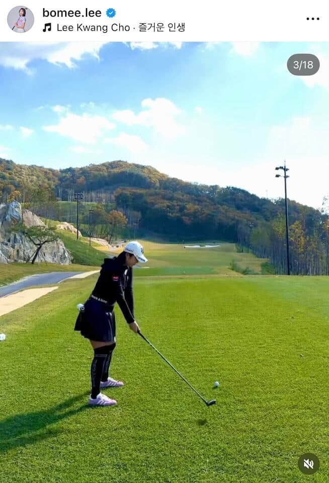 イ・ボミさんのインスタグラム（＠bomee.lee）より