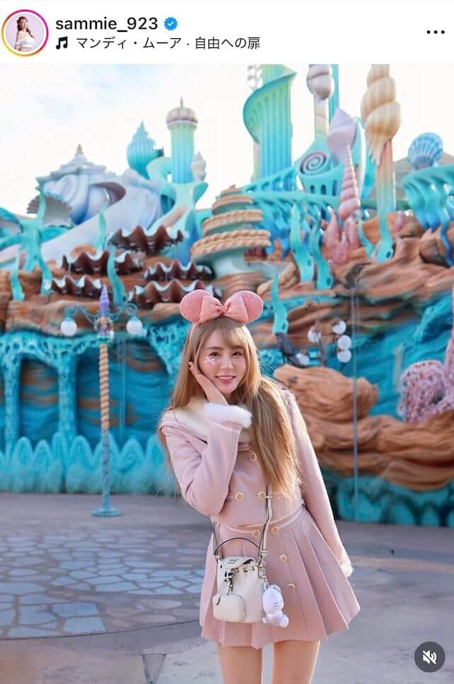 サミーさんのインスタグラム（＠sammie_923）より