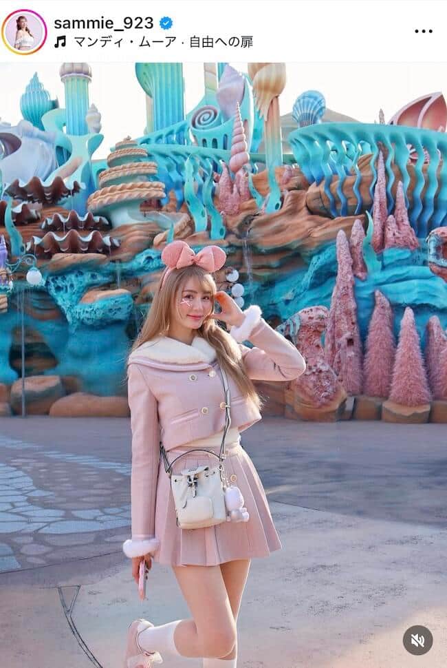 サミーさんのインスタグラム（＠sammie_923）より