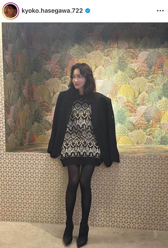 長谷川京子さんのインスタグラム（＠kyoko.hasegawa.722）より