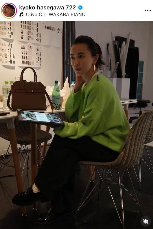 長谷川京子さんのインスタグラム（＠kyoko.hasegawa.722）より