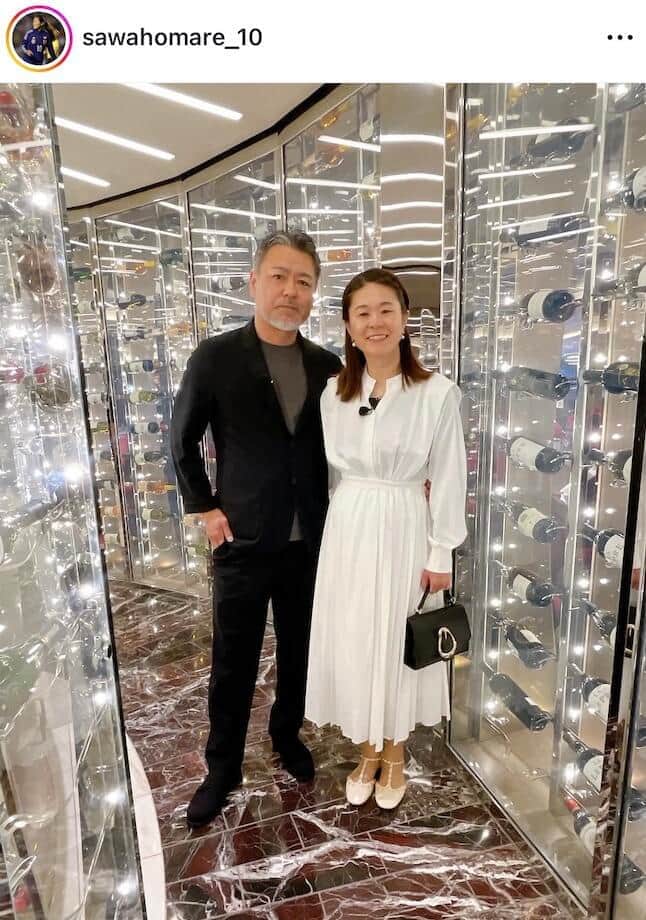 澤穂希さんのインスタグラム（＠sawahomare_10）より