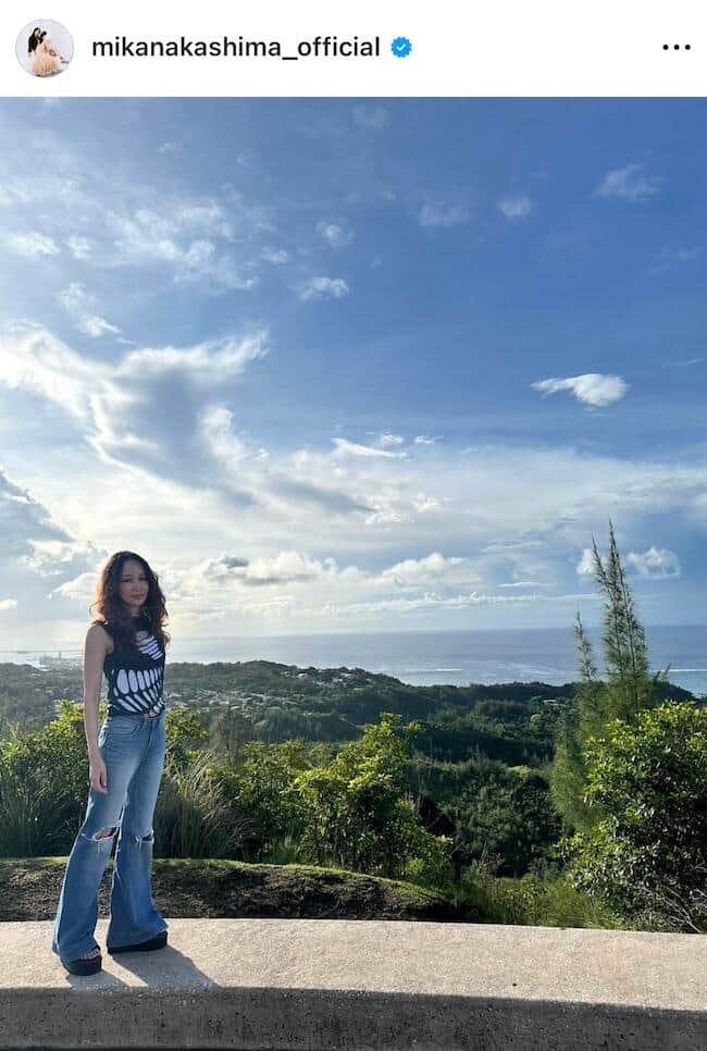 中島美嘉さんのインスタグラム（＠mikanakashima_official）より