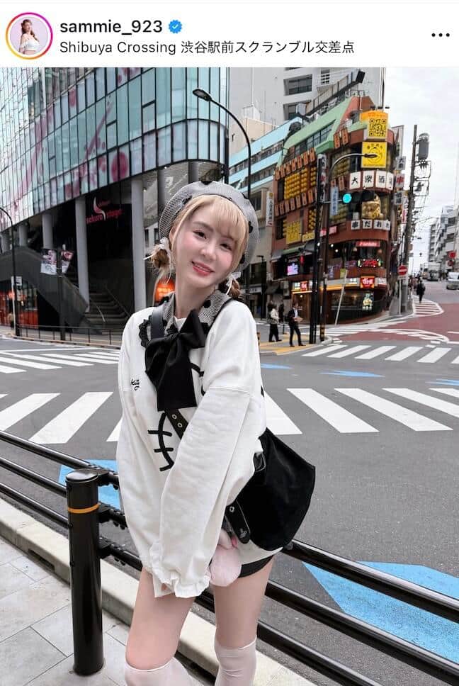 サミーさんのインスタグラム（＠sammie_923）より