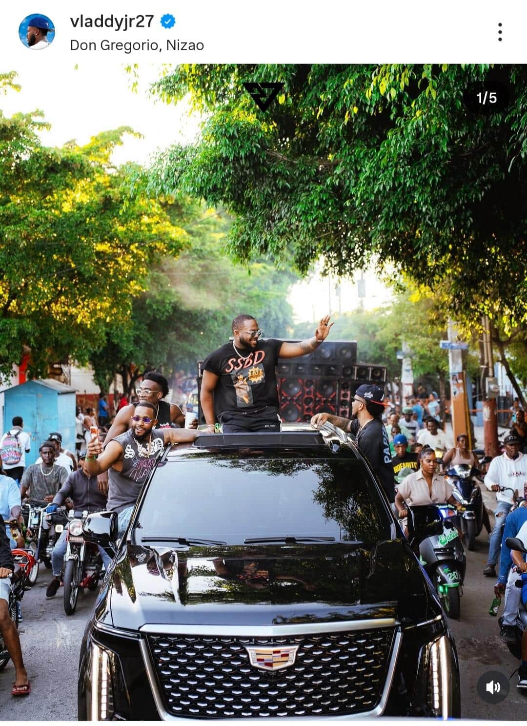 ブラディミール・ゲレーロJr.選手のインスタグラム（＠vladdyjr27）より