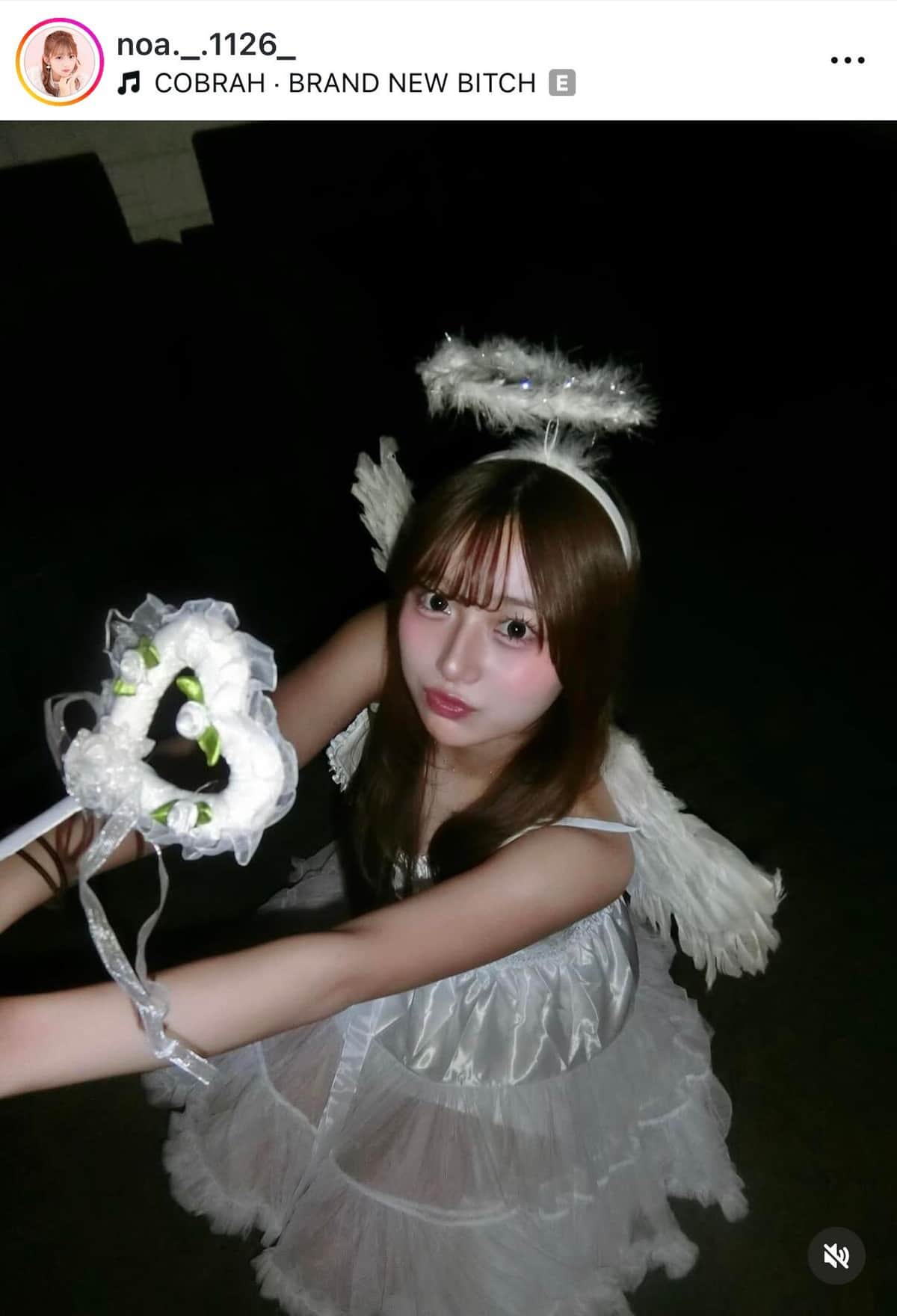 希空さんのインスタグラム（＠noa._.1126_）より