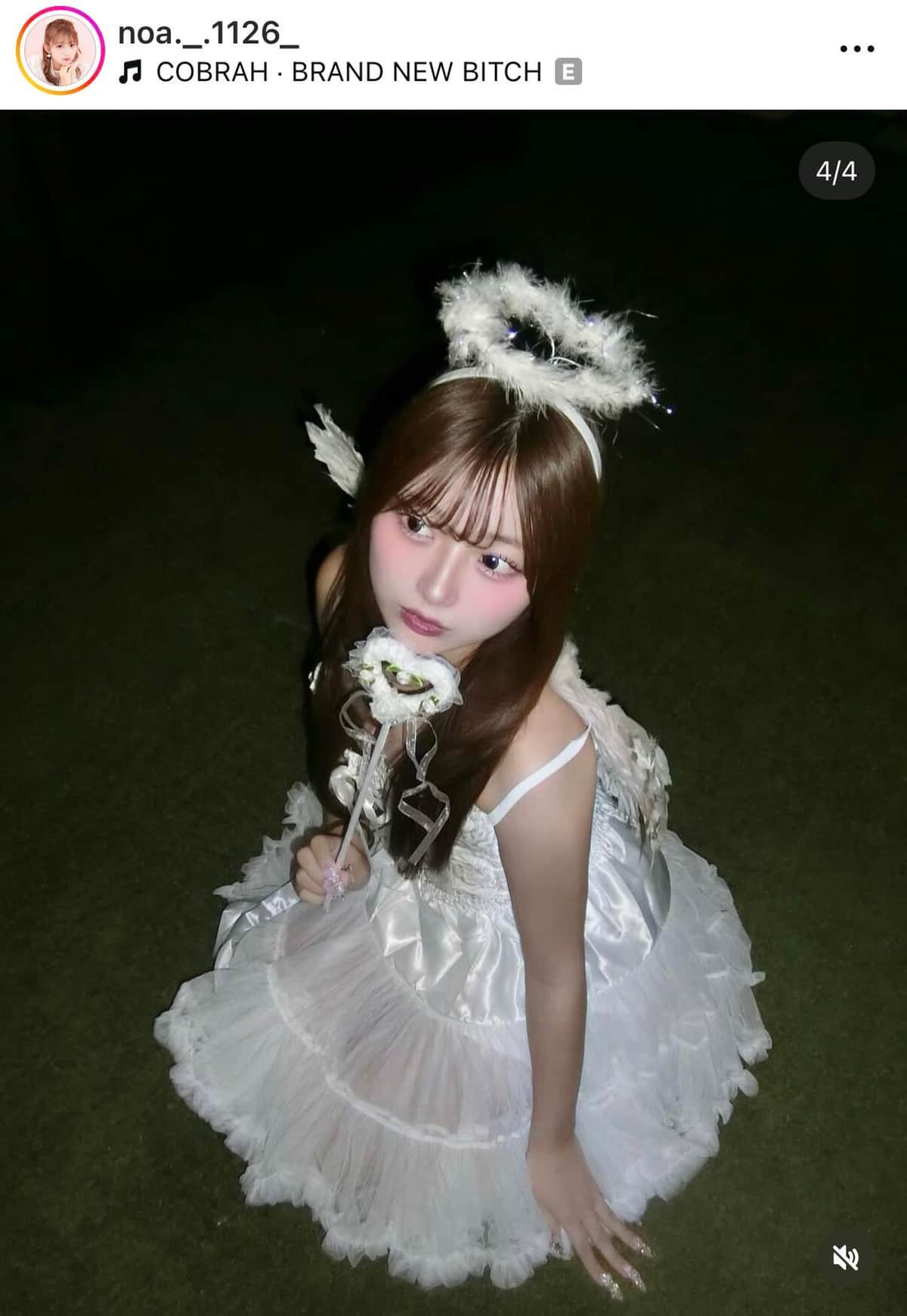 希空さんのインスタグラム（＠noa._.1126_）より