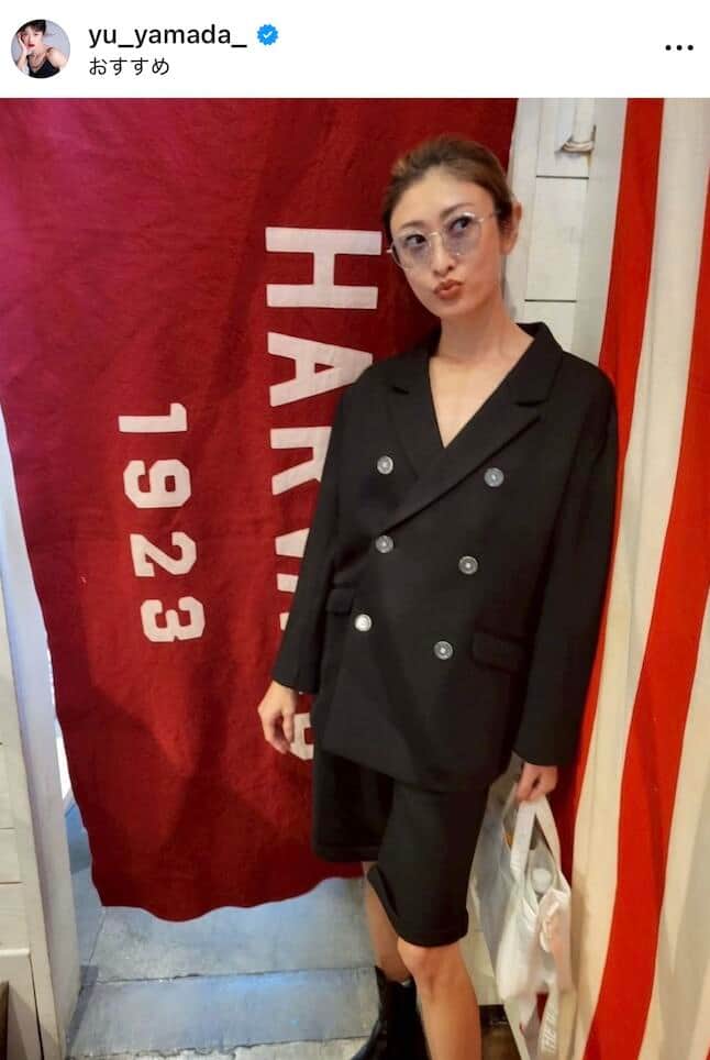 山田優さんのインスタグラム（＠yu_yamada_）より