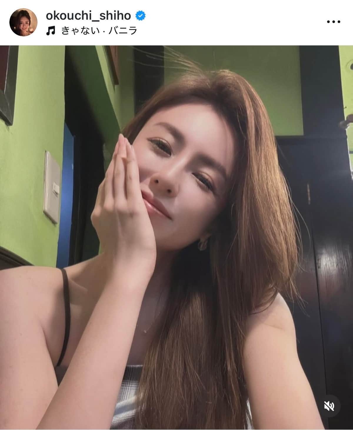 大河内志保さんのインスタグラム（＠okouchi_shiho）より