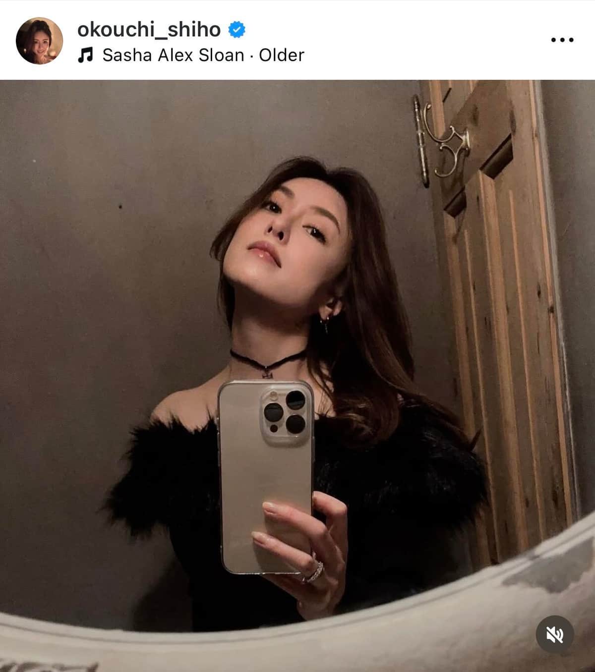 大河内志保さんのインスタグラム（＠okouchi_shiho）より