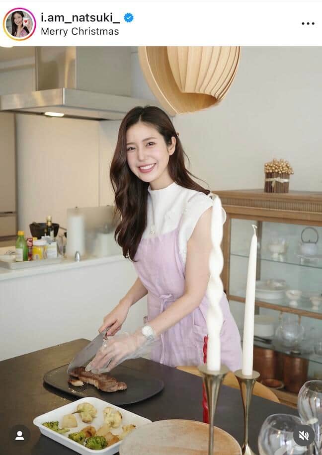 阿部なつきさんのインスタグラム（＠i.am_natsuki_）より