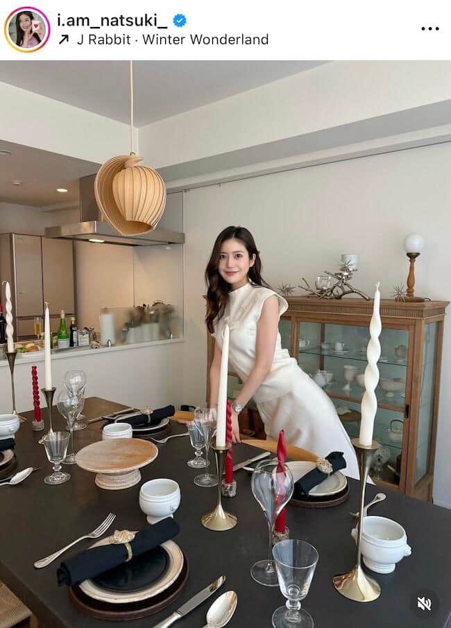 阿部なつきさんのインスタグラム（＠i.am_natsuki_）より