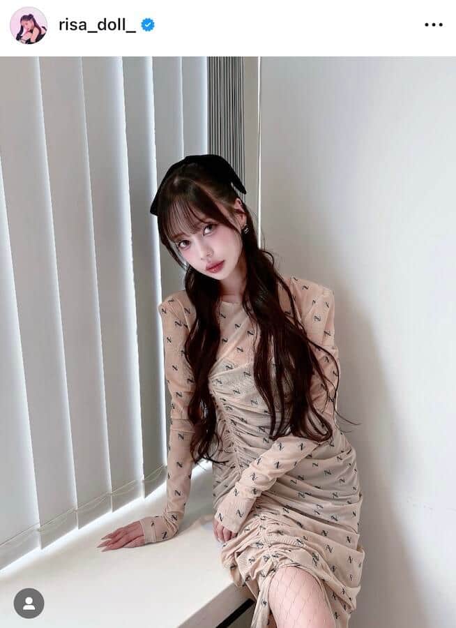中村里砂さんのインスタグラム（＠risa_doll_）より