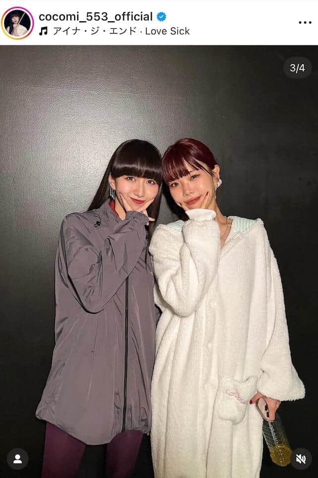 Cocomiさんのインスタグラム（＠cocomi_553_official）より