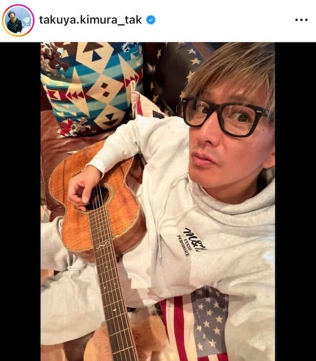 木村拓哉さんのインスタグラム（＠takuya.kimura_tak）より