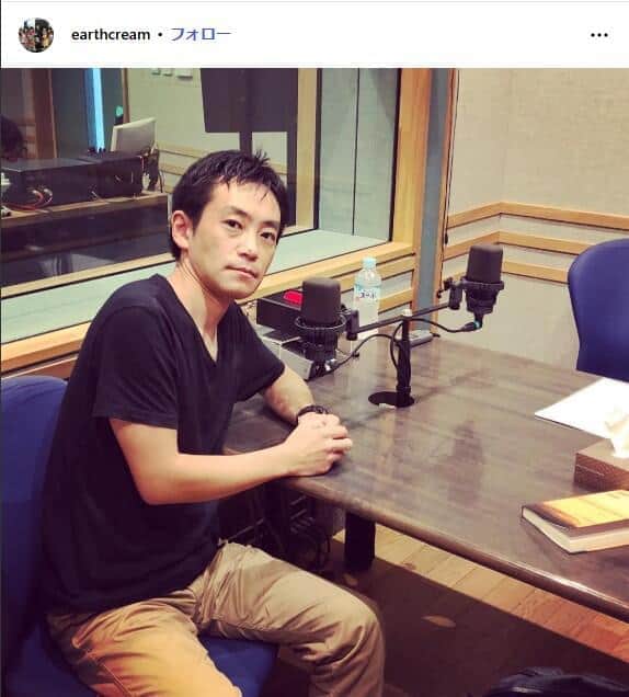 坂口孝則さんのインスタグラム（@earthcream）より
