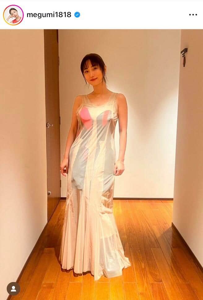 MEGUMIさんのインスタグラム（＠megumi1818）より