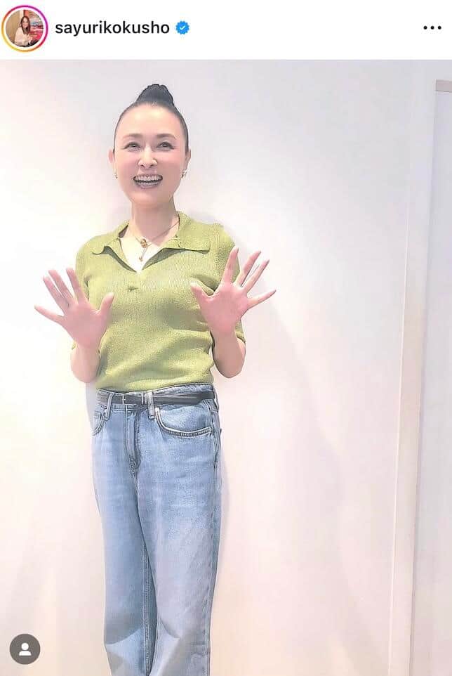 国生さゆり、かっこよすぎブラックコーデの「アー写」...圧倒的存在感　「ますます魅力が増して」