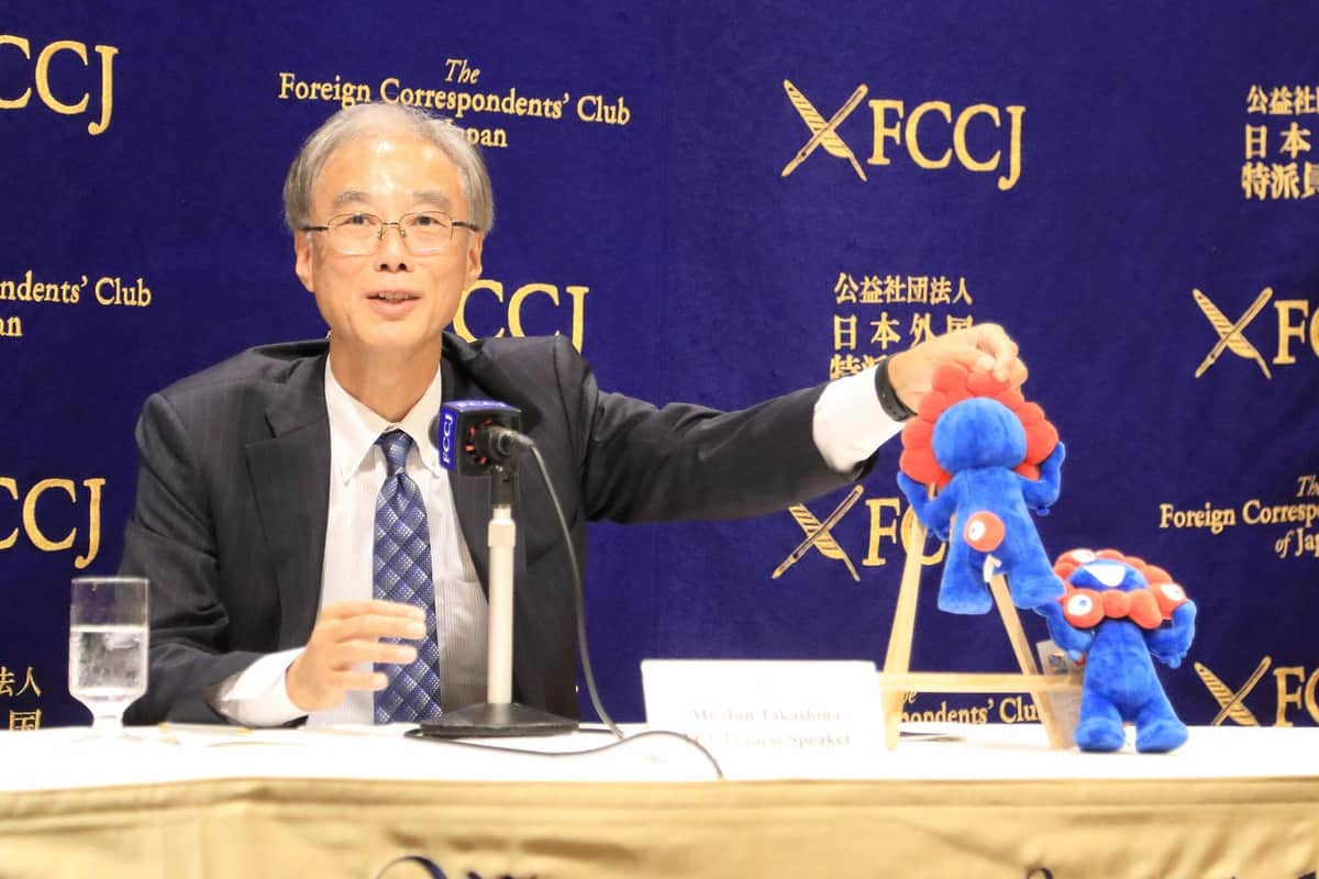 「しっぽがついているのが子どもたちには反響がよかった」そうだ
