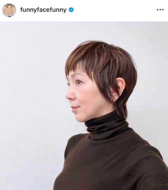 渡辺満里奈さんのインスタグラム（＠funnyfacefunny）より