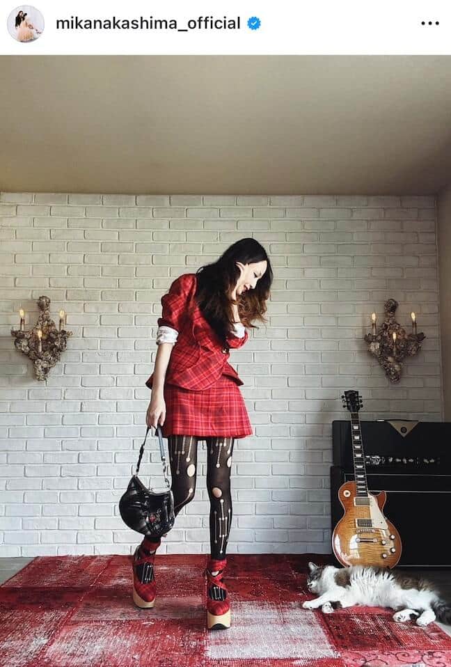 中島美嘉さんのインスタグラム（＠mikanakashima_official）より
