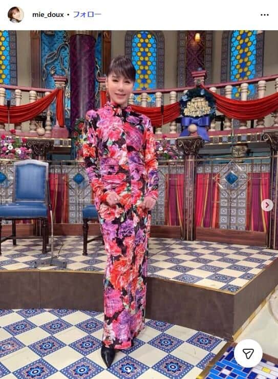 未唯mieさんのインスタグラム（＠mie_doux）より