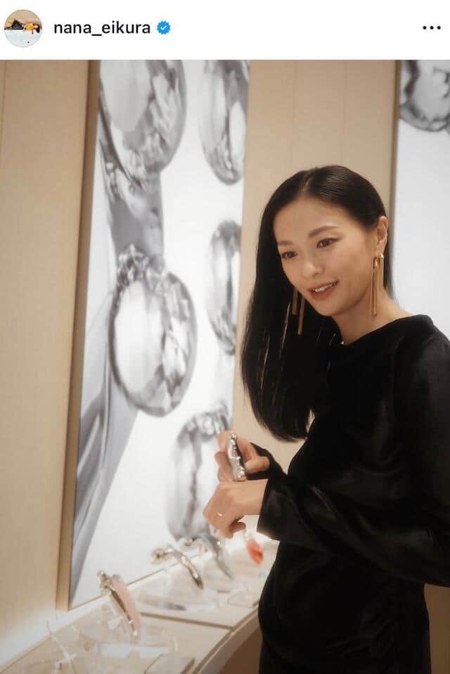 榮倉奈々さんのインスタグラム（＠nana_eikura）より