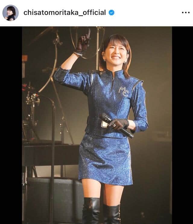 森高千里さんのインスタグラム（＠chisatomoritaka_official）より