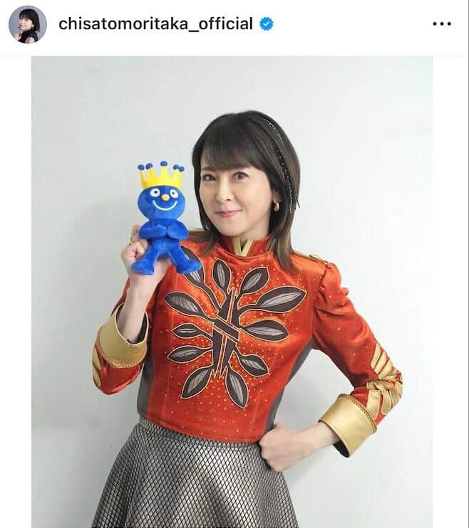森高千里さんのインスタグラム（＠chisatomoritaka_official）より