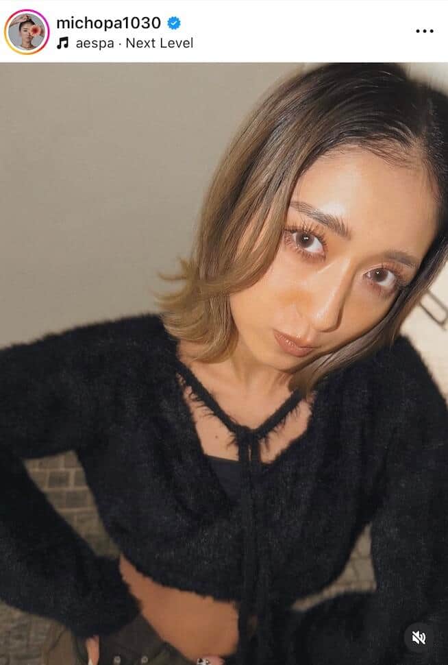 池田美優さんのインスタグラム（＠michopa1030）より