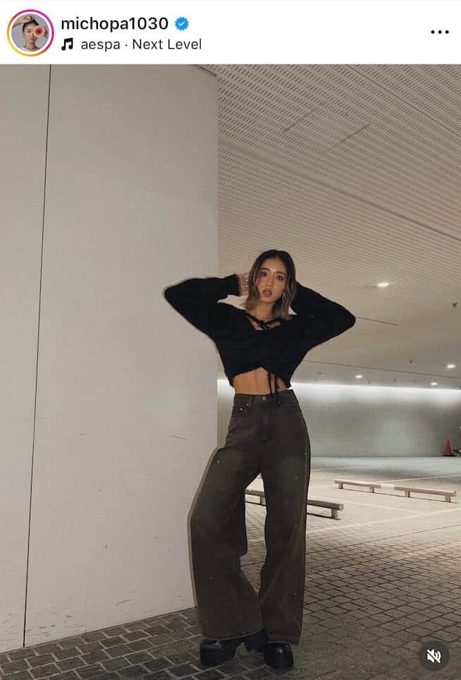 池田美優さんのインスタグラム（＠michopa1030）より