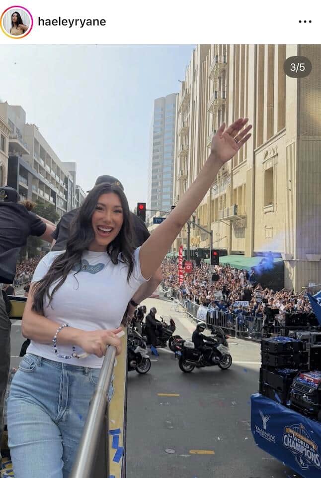ヘイリー・スネルさんのインスタグラム（＠haeleyryane）より