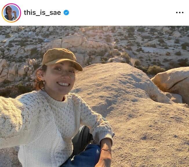 一色紗英さんのインスタグラム（＠this_is_sae）より