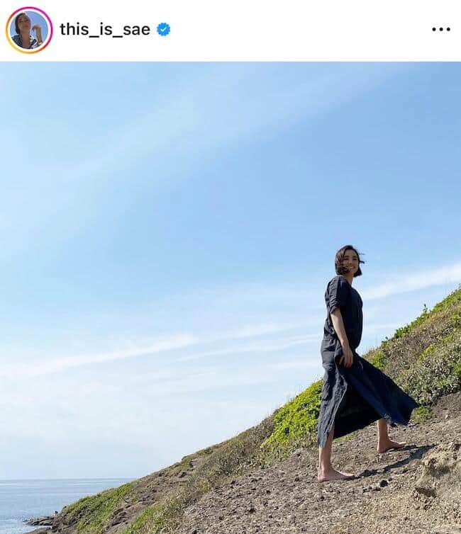 一色紗英さんのインスタグラム（＠this_is_sae）より