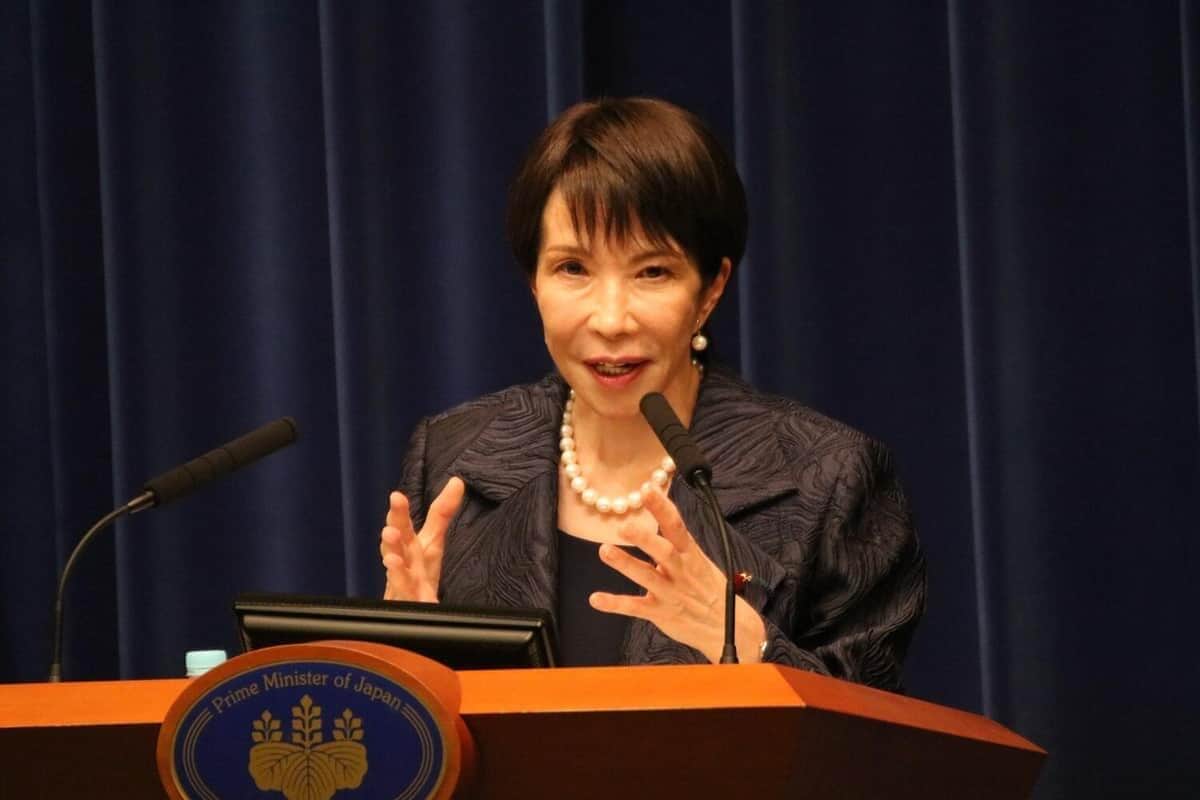 高市早苗首相（2025年10月撮影）