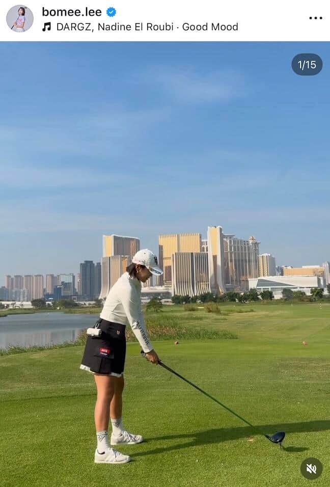 イ・ボミさんのインスタグラム（＠bomee.lee）より