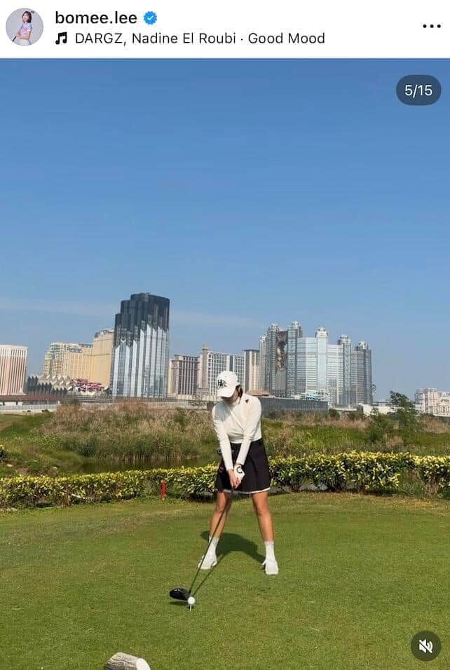 イ・ボミさんのインスタグラム（＠bomee.lee）より