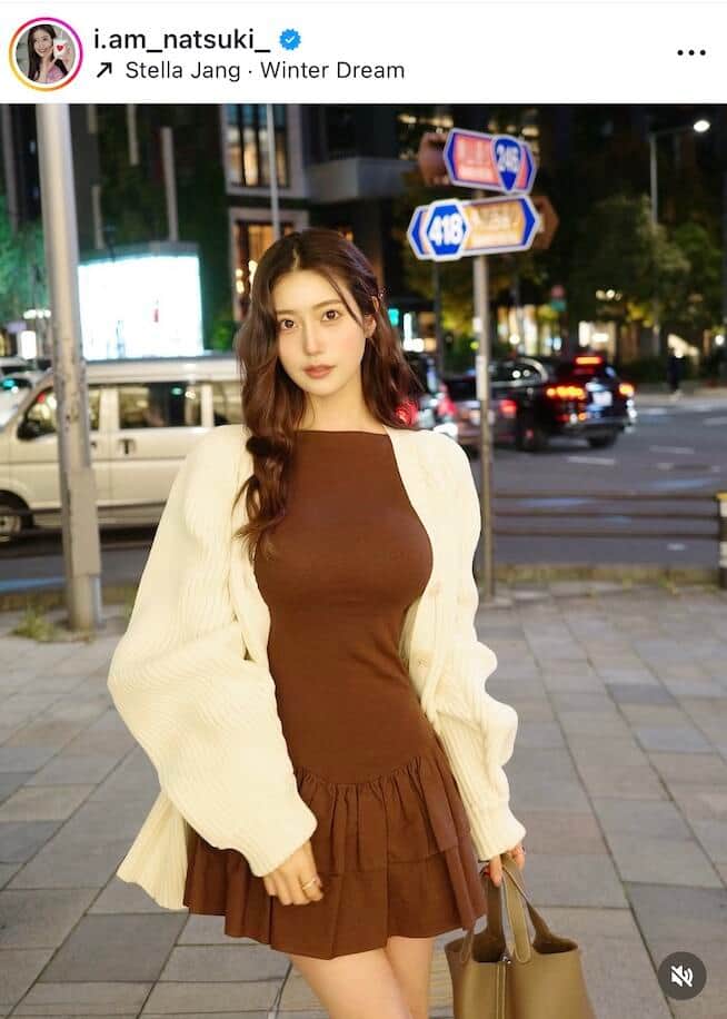 阿部なつきさんのインスタグラム（＠i.am_natsuki_）より
