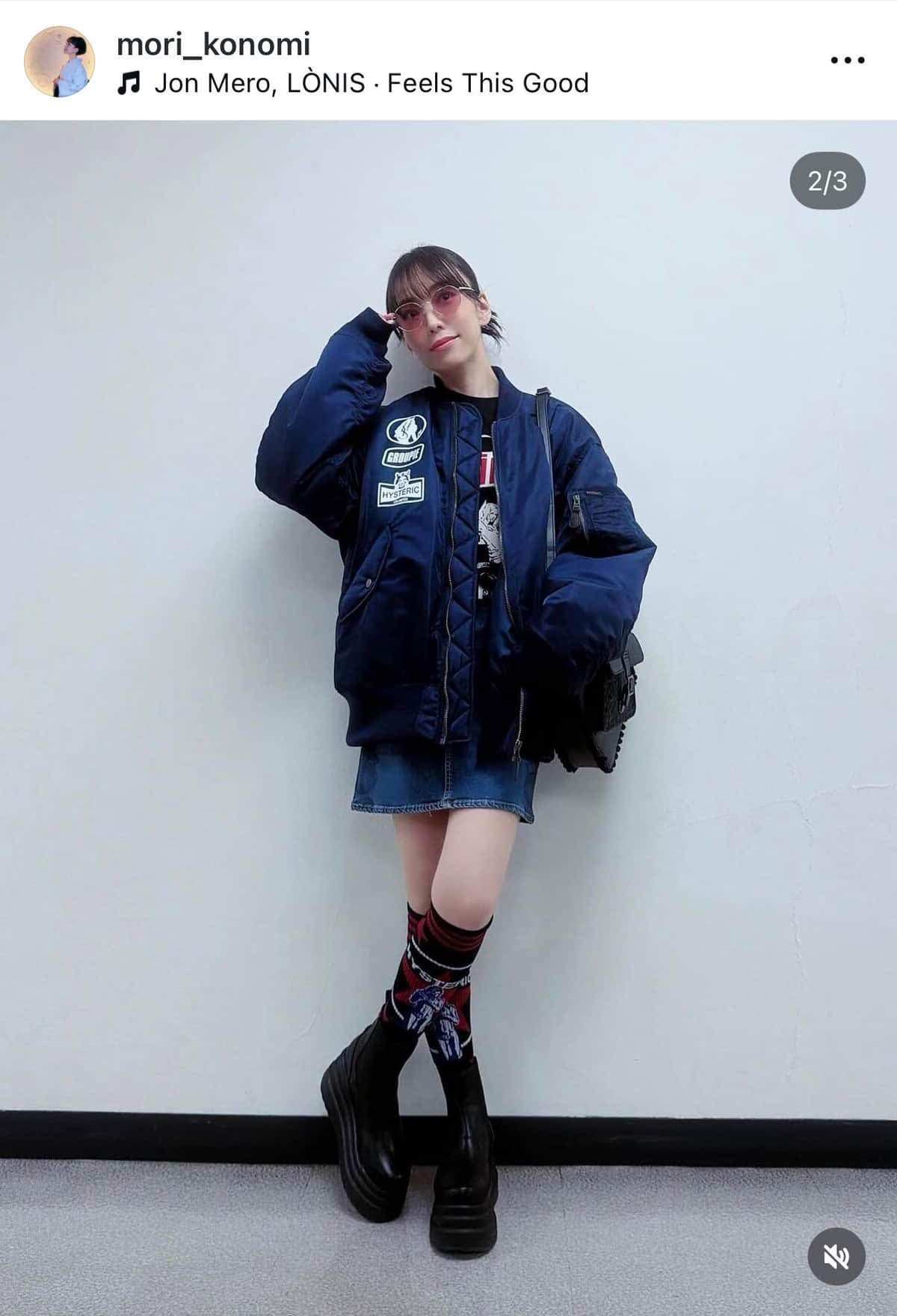 杜このみさんのインスタグラム（＠mori_konomi）より