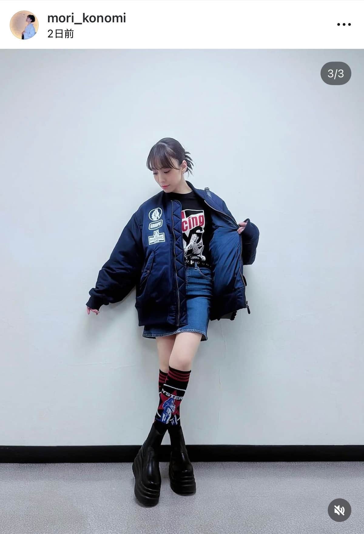 杜このみさんのインスタグラム（＠mori_konomi）より