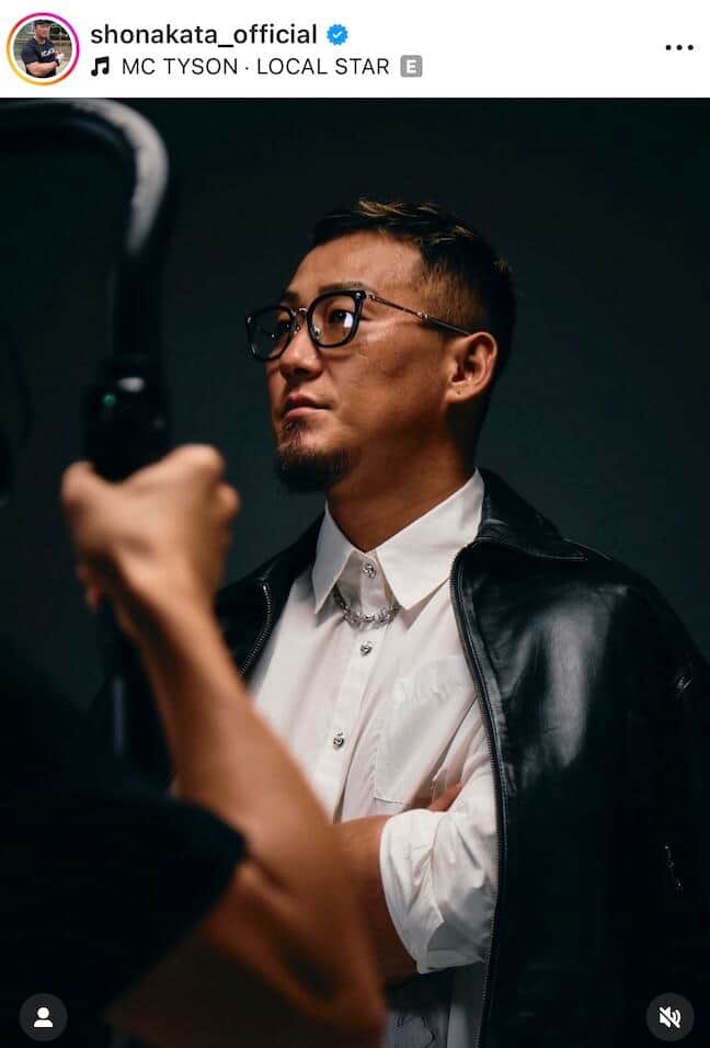 中田翔さんのインスタグラム（＠shonakata_official）より