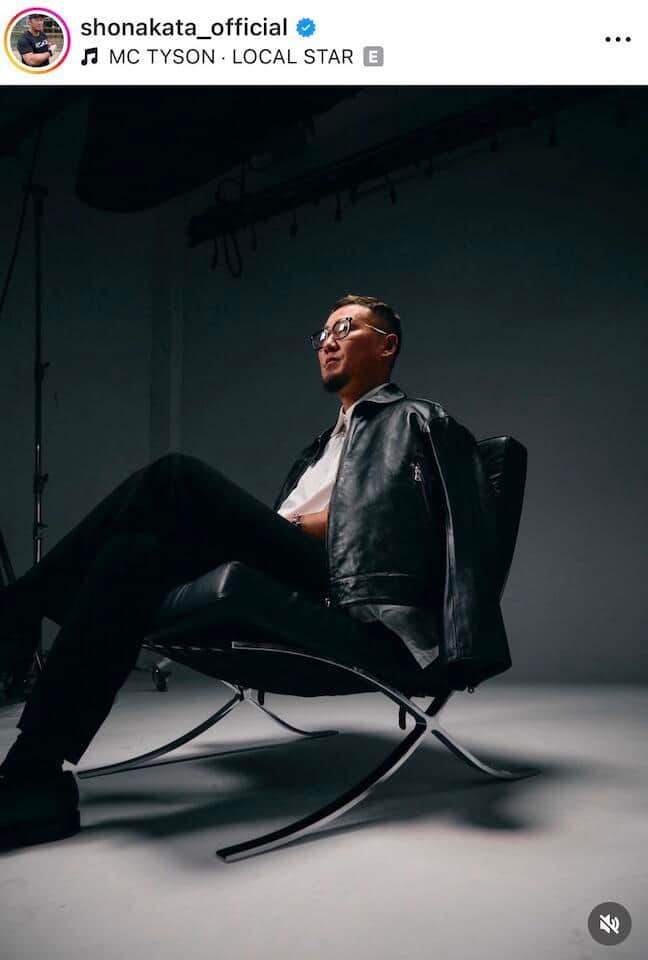 中田翔さんのインスタグラム（＠shonakata_official）より