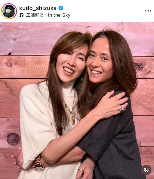 工藤静香さんのインスタグラム（＠kudo_shizuka）より